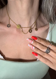 Collier Ras de cou Astro scintillant