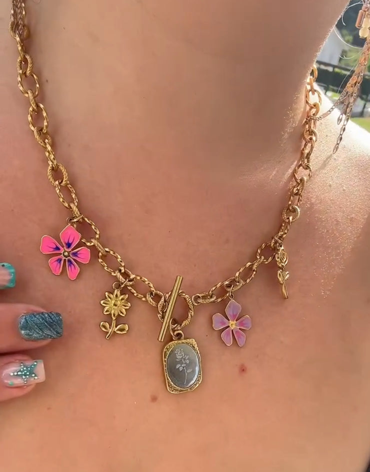 Collier Bouquet Éternel