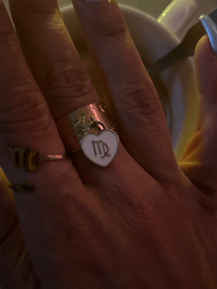 Bague Cœur du Zodiaque