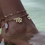 bracelet de cheville signe zodiaque