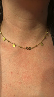 Collier Ras de Cou Golden ABC