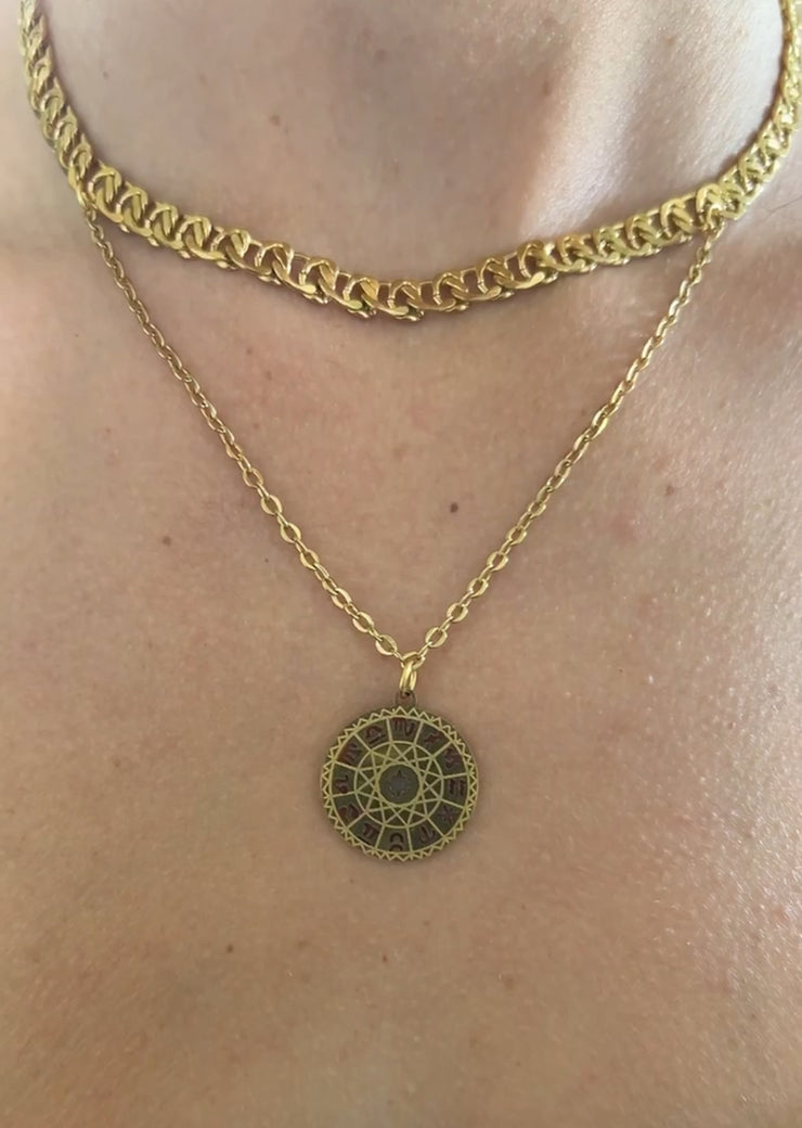 Collier Roue Astral