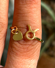Bague signe astrologique
