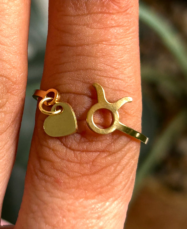 Bague signe astrologique