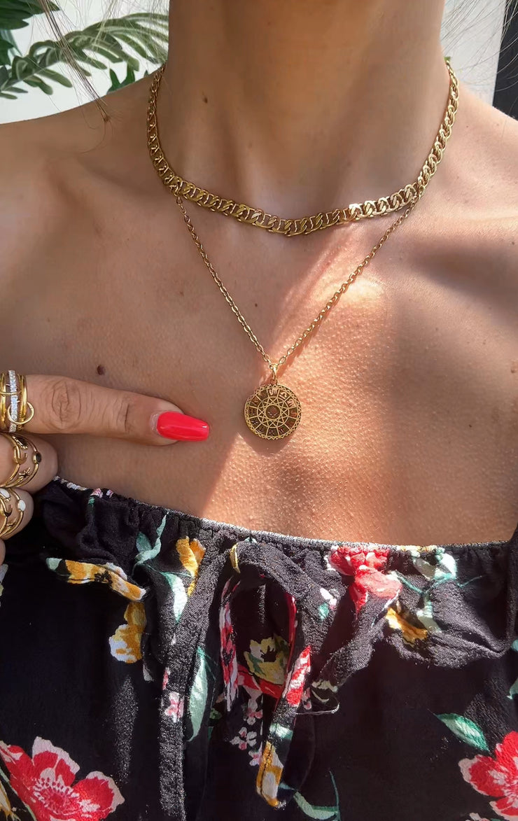 Collier Roue Astral
