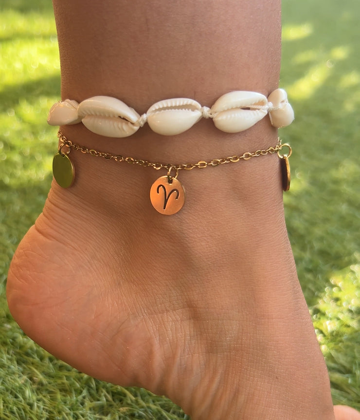 Bracelet de cheville Astro Shell 🐚