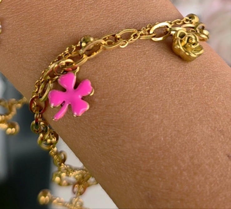 Bracelet Espoir Rose