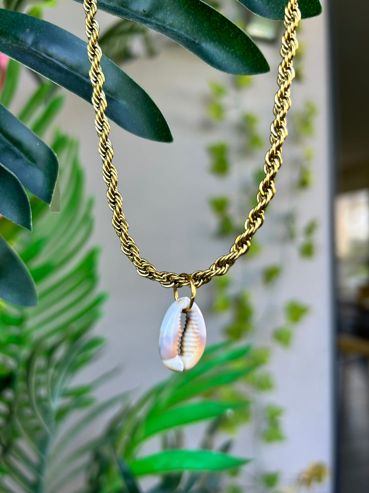 Collier Coquillage Marbré