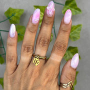 bague acier inoxydable vierge