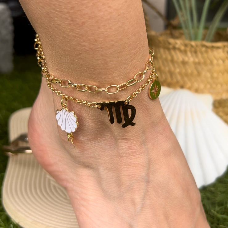 bracelet de cheville constellation