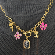 collier femme acier inoxydabe